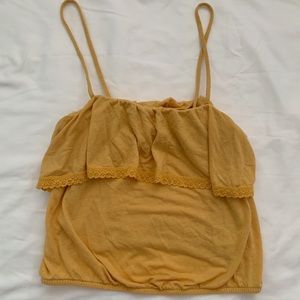 American eagle never worn yellow tank!